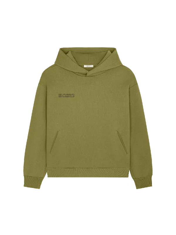 men's hoodie sweatshirt for everyday wear -Womens DNA Hoodie—highland green