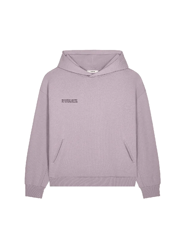 men's warm fleece hoodie sweatshirt -Womens DNA Hoodie—raisin purple