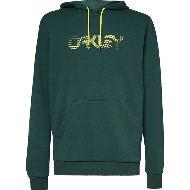 men's hoodie sweatshirt for everyday wear -Oakley The Post Pullover Hoodie - Hunter Green - 2022