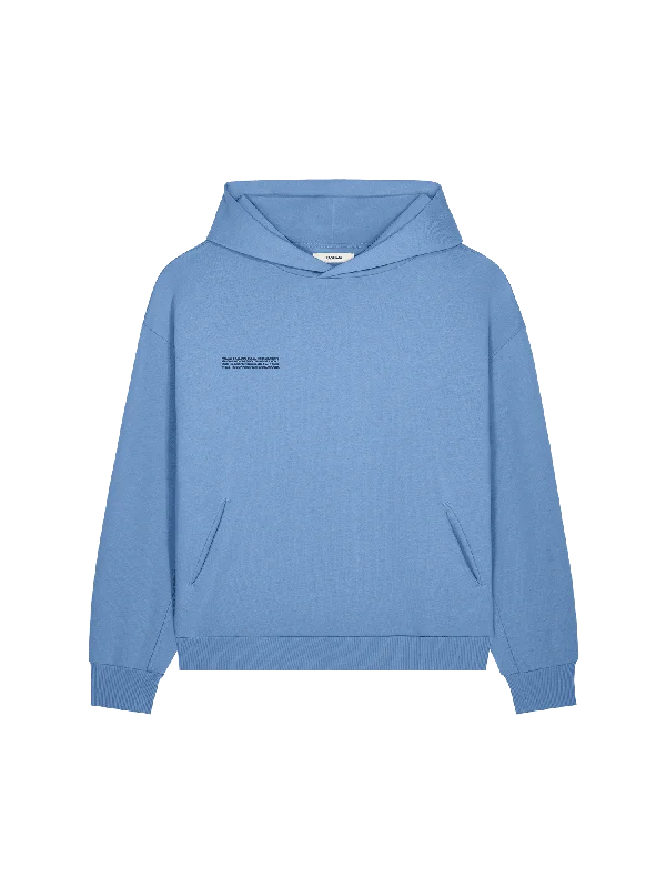 men's hoodie sweatshirt for workout -Womens DNA Hoodie—summit blue