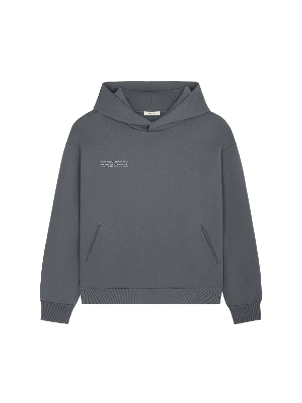 men's zippered hoodie sweatshirt for workout -Womens DNA Hoodie—atmosphere grey