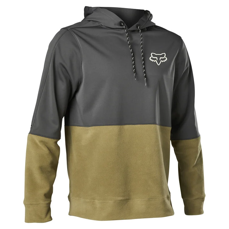 men's eco-friendly hoodie sweatshirt -Fox Racing Ranger Windbloc® Hoodie - Dark Shadow