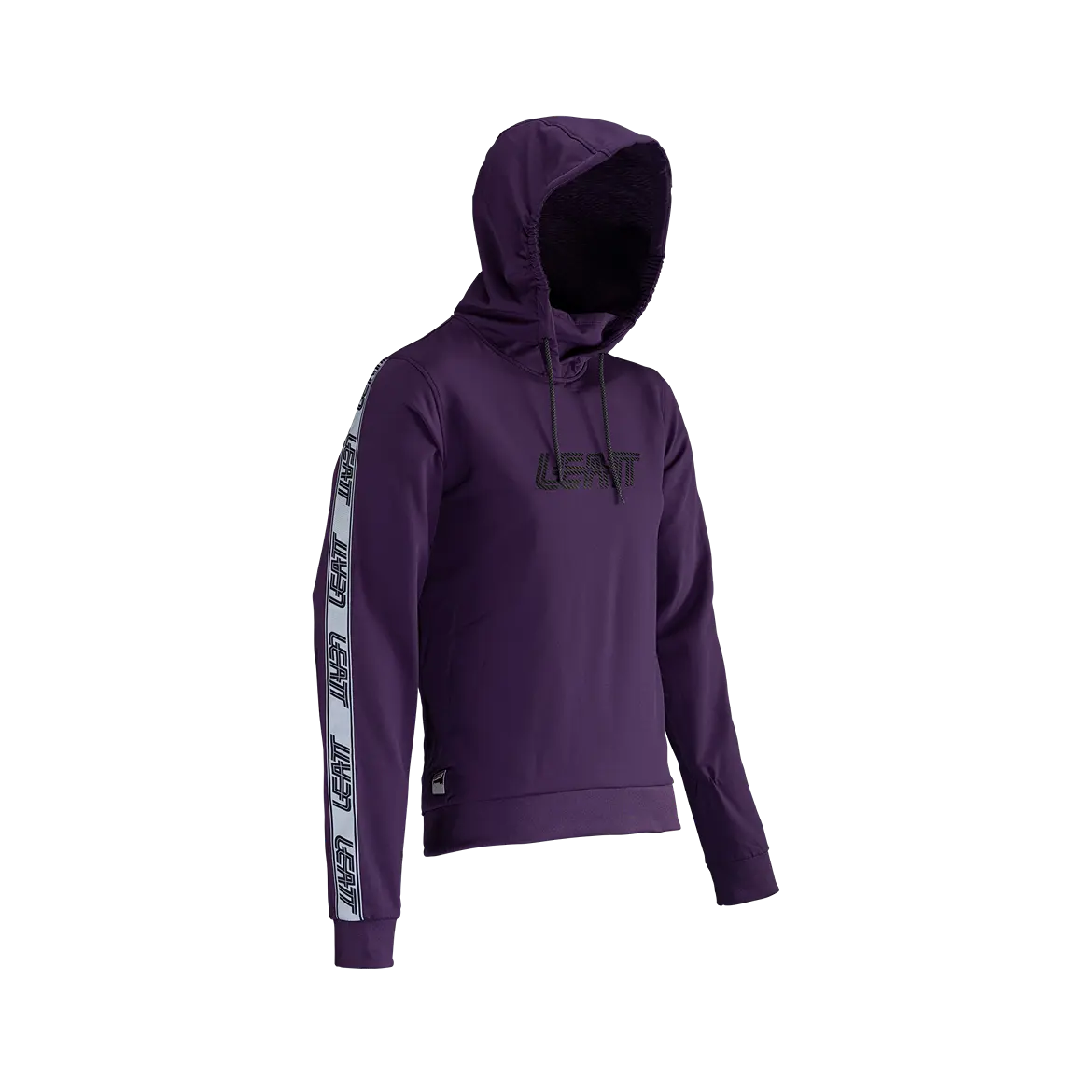 men's sportswear hoodie sweatshirt -Leatt Gravity 3.0 MTB Hoodie - Velvet - 2024