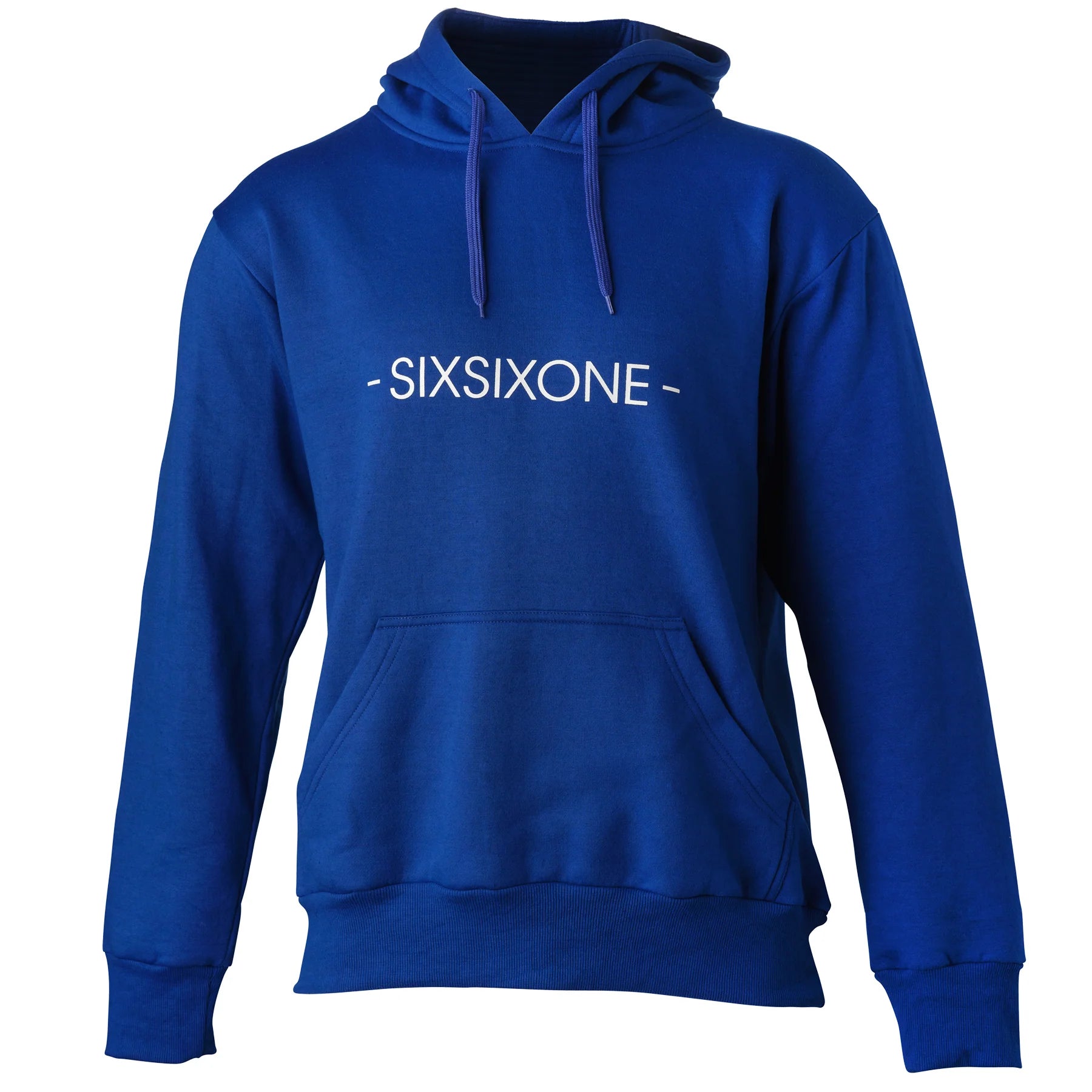 men's embroidered hoodie sweatshirt -661 Simple Hoodie - Blue