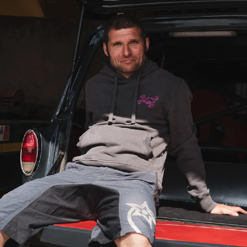 men's stylish hoodie sweatshirt -Red Torpedo Guy Martin Reservoir Nige Hoodie