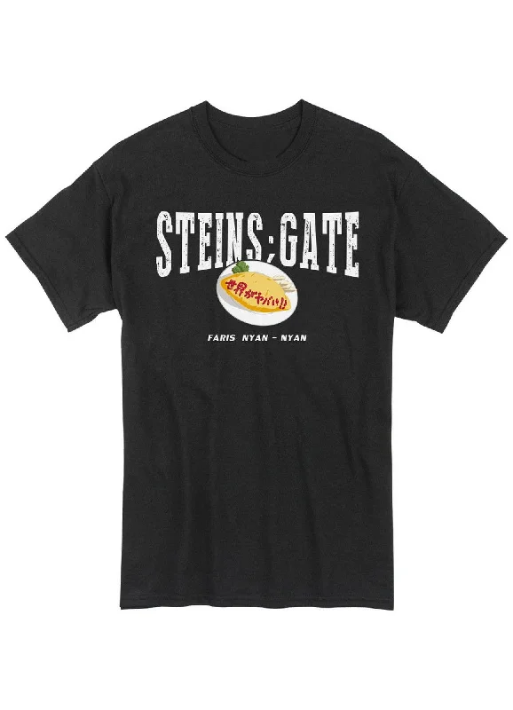 men's summer graphic t-shirts -Steins;Gate - Omurice Men's T-Shirt