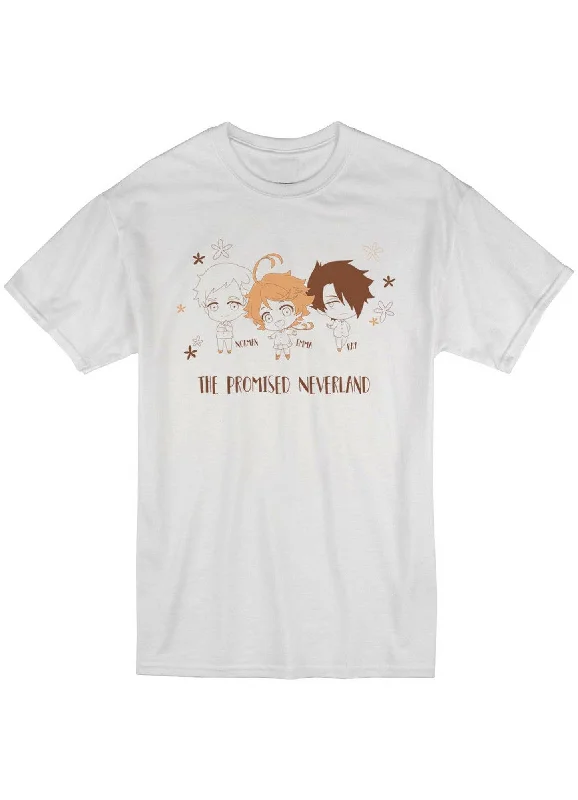 men's oversized cotton t-shirts -The Promised Neverland - SD Group Men's T-Shirt