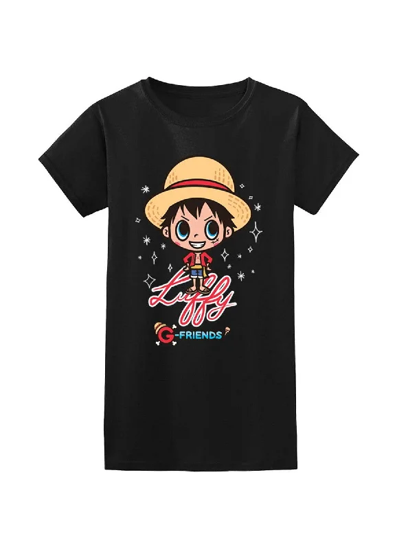 men's simple t-shirts -One Piece - Monkey D. Luffy Jrs T-Shirt