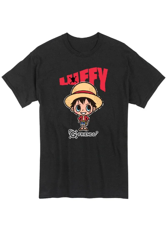 men's eco-friendly t-shirts -One Piece - SD Monkey D. Luffy Men's T-Shirt