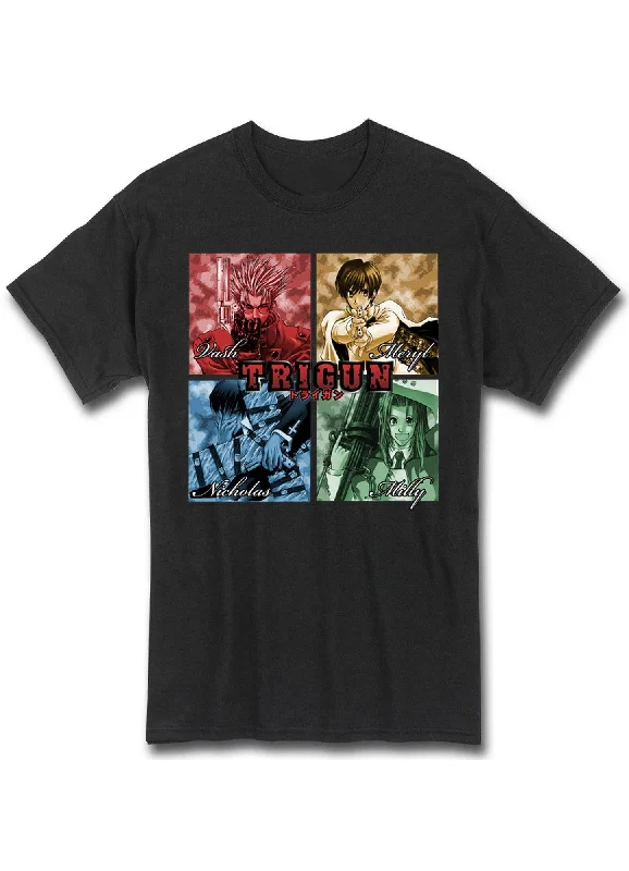 men's luxury t-shirts -Trigun - Group Men's T-Shirt