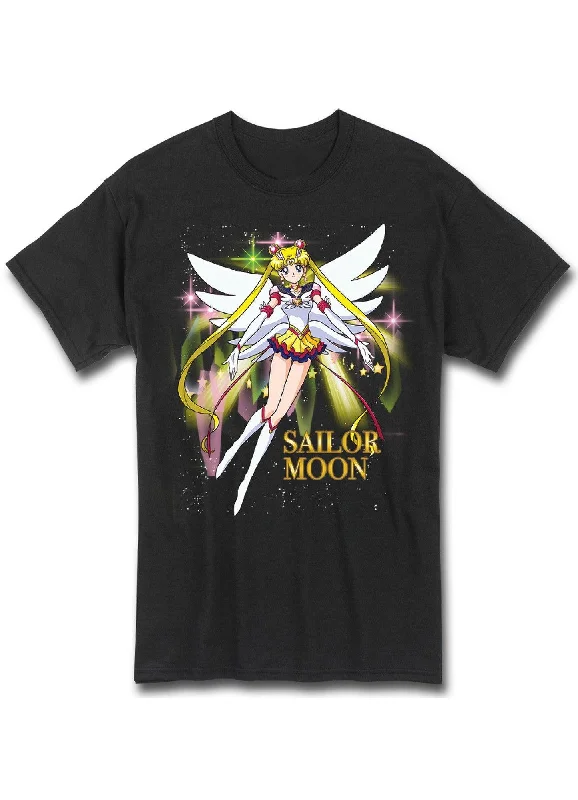 men's basic round-neck t-shirts -Sailor Moon Stars - Sailor Moon - Men's T-Shirt