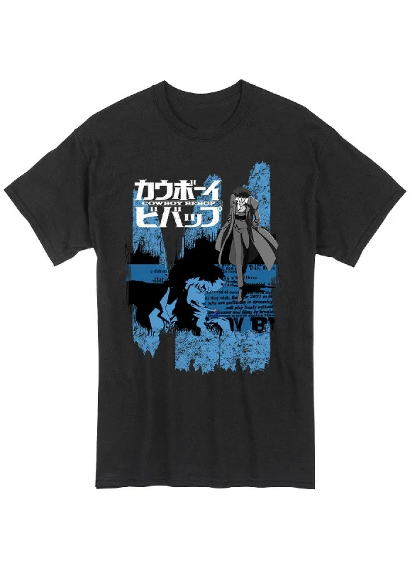 men's sporty t-shirts -Cowboy Bebop - Spike Spiegel Men's T-Shirt