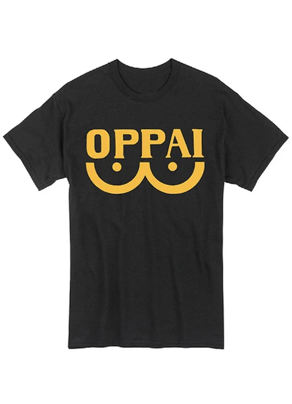 men's casual graphic t-shirts -One Punch Man - Oppai Men's T-Shirt