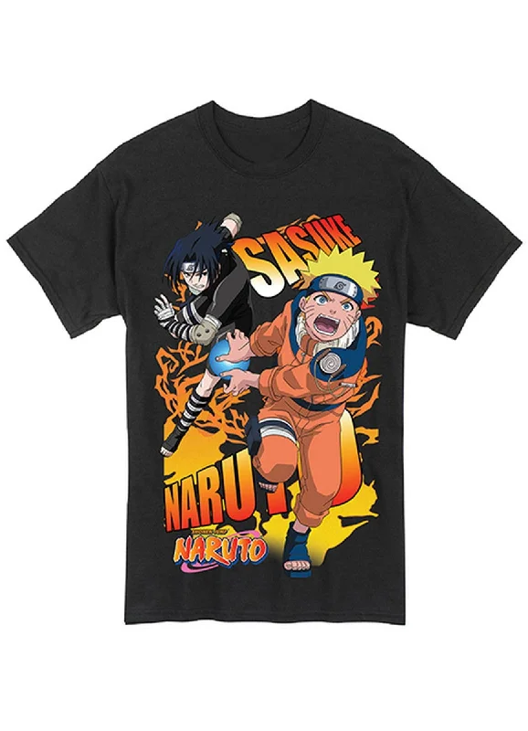 men's printed design t-shirts -Naruto - Group Men's T-Shirt