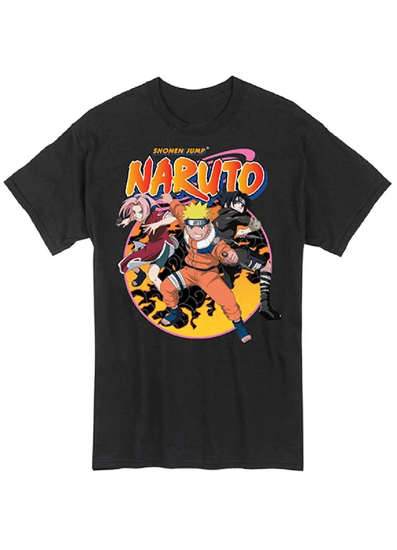 men's fashion-forward t-shirts -Naruto - Group 7 Men's T-Shirt