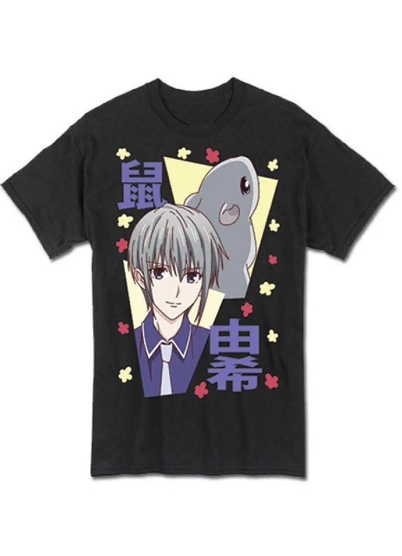 men's slim-fit graphic t-shirts -Fruits Basket - Yuki Sohma Men's T-Shirt