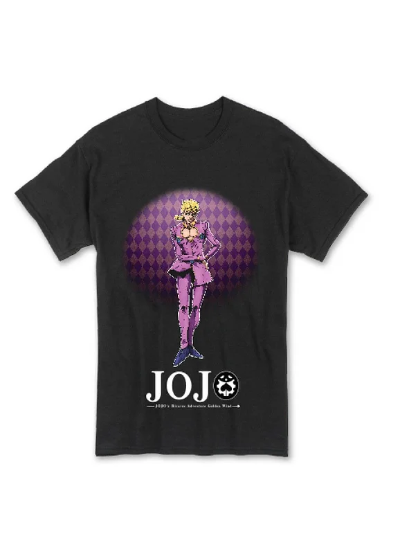 men's high-quality t-shirts -Jojo's S4 - Giorno Giovanna Men's T-Shirt