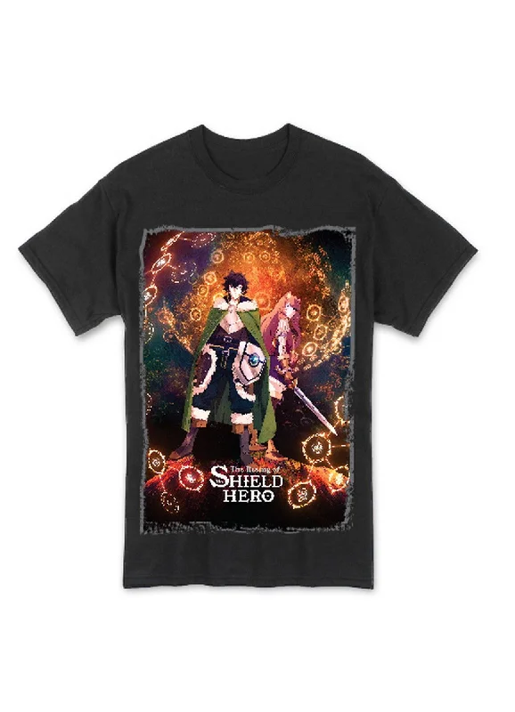 men's lightweight cotton t-shirts -The Rising Of The Shield Hero - Group Men's T-Shirt