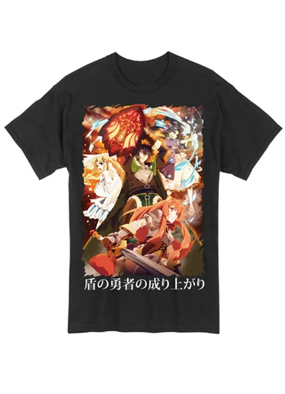 men's colorful t-shirts -The Rising Of The Shield Hero - Group Men's T-Shirt