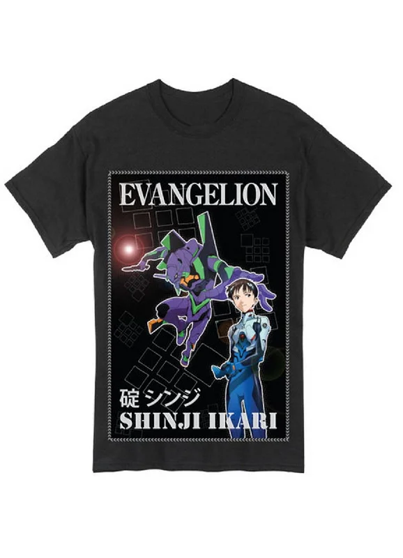 men's stylish t-shirts -Evangelion New Movie - Shinji Ikari Men's T-Shirt