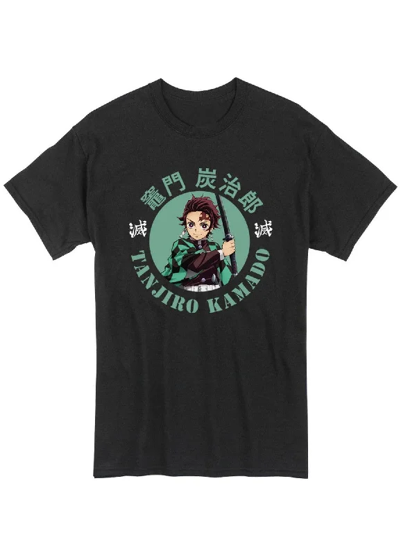 men's vintage t-shirts -Demon Slayer - Tanjiro Kamado Men's T-Shirt