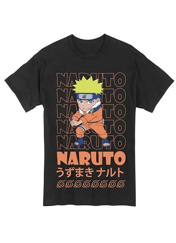 men's colorful t-shirts -Naruto - SD Naruto Uzumaki Men's T-Shirt