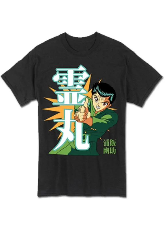 men's short-sleeve t-shirts -Yu Yu Hakusho - Rei Gun Men's T-Shirt