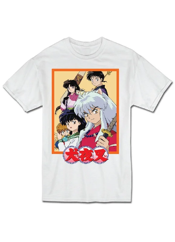 men's short-sleeve t-shirts -Inuyasha - Group Men's T-Shirt