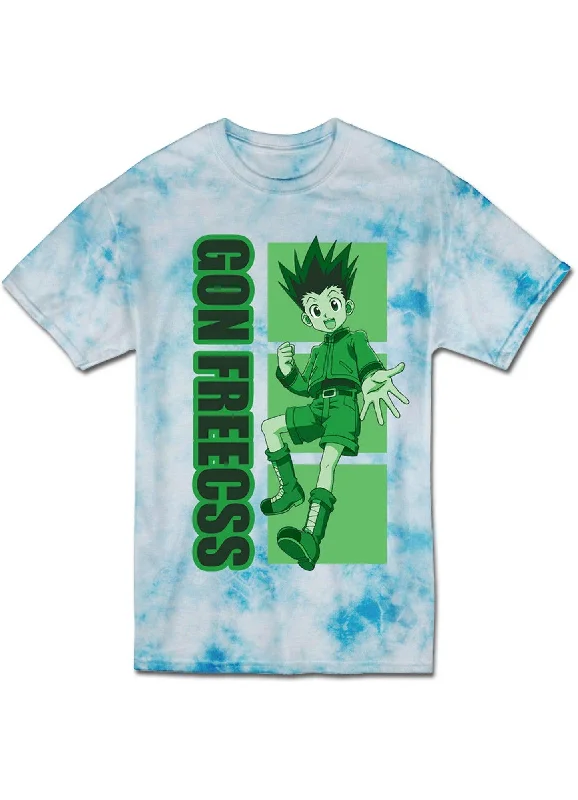 men's high-end t-shirts -Hunter X Hunter - Gon Freecss Men's Tie Dye T-Shirt