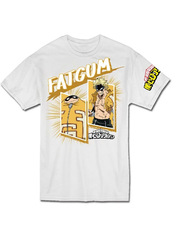 men's printed t-shirts -My Hero Academia S4 - Team Fat Gum Men's T-Shirt