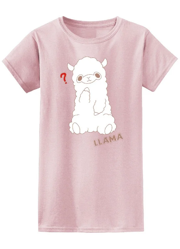 men's premium fabric t-shirts -Llama Jr. T-Shirt