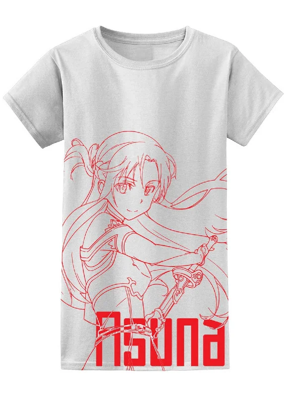 men's fitted t-shirts -Sword Art Online - Asuna Jrs T-Shirt