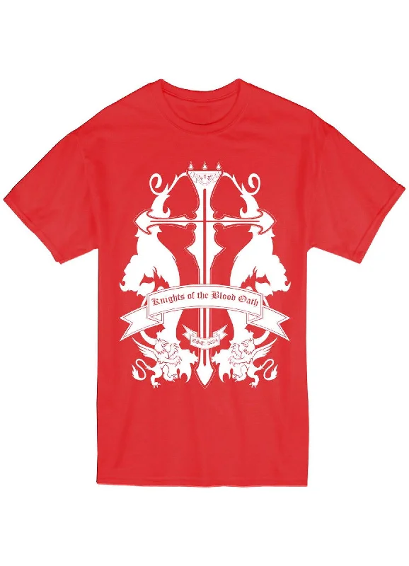 men's graphic t-shirts -Sword Art Online - Knights Of The Blood Oath T-Shirt