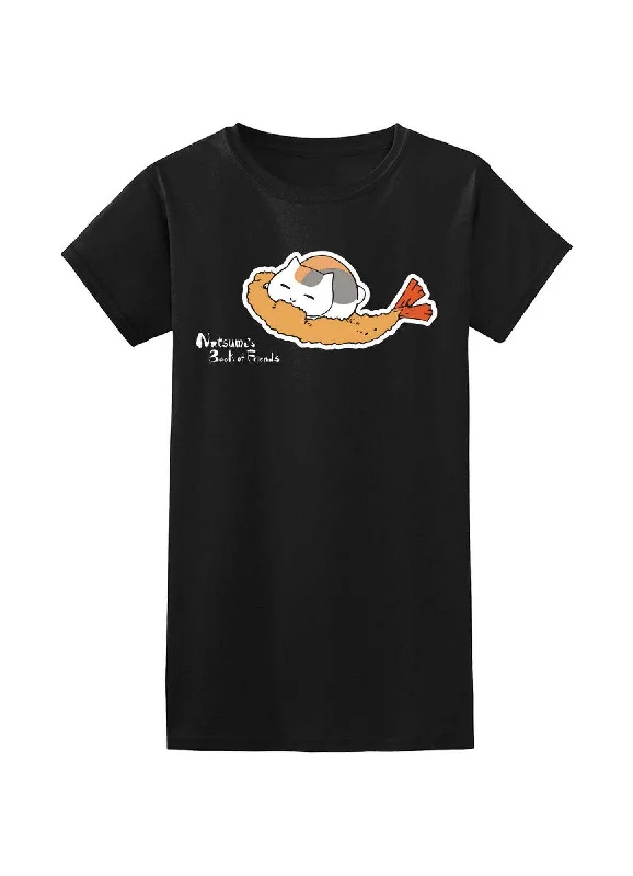 men's relaxed t-shirts -Natsume's Book Of Friends - Nyanko-sensei (Madara) & Tempura Jrs T-Shirt