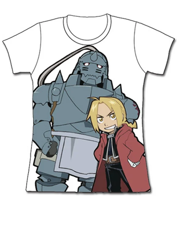 men's color-blocked t-shirts -Fullmetal Alchemist: Brotherhood - SD Eleric Brothers Jrs T-Shirt