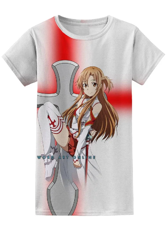 men's oversized cotton t-shirts -Sword Art Online - Asuna Jrs T-Shirt