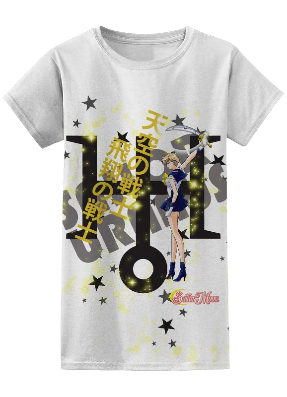 men's breathable t-shirts -Sailor Moon S - Uranus Dye Sublimation Jr. T-Shirt