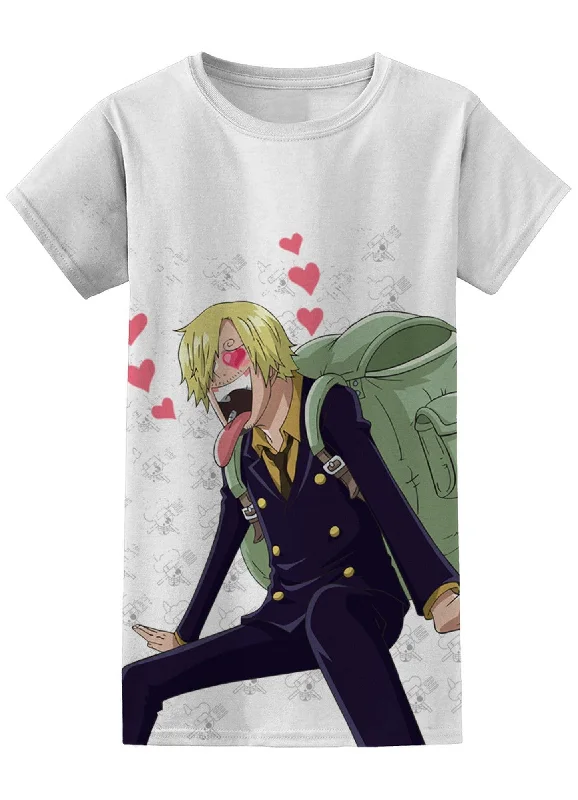 men's versatile t-shirts -One Piece - New World Vinsmoke Sanji Jrs T-Shirt