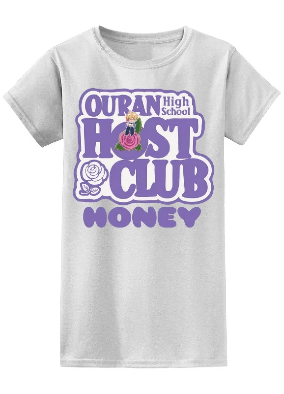 men's t-shirts for layering -Ouran High School Host Club - Honey Sublimation Jrs T-Shirt