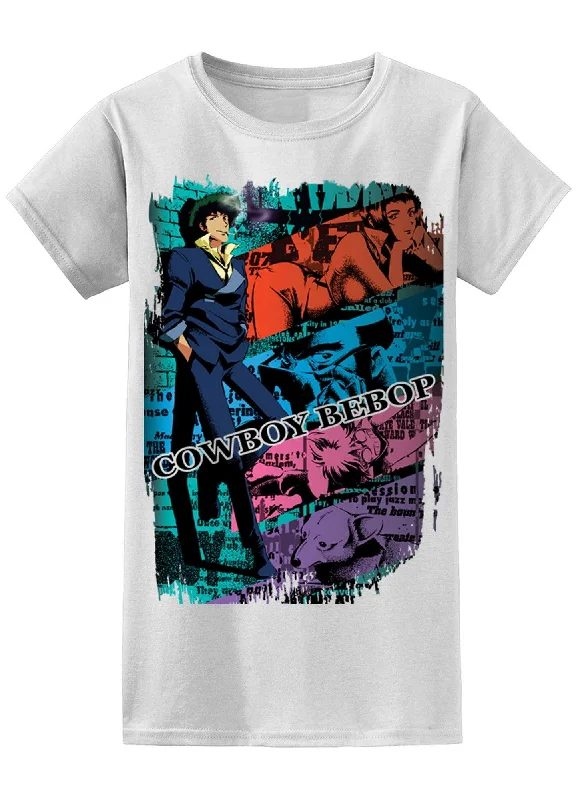 men's colorblock t-shirts -Cowboy Bebop - Spike Spiegel Sublimation Jrs T-Shirt