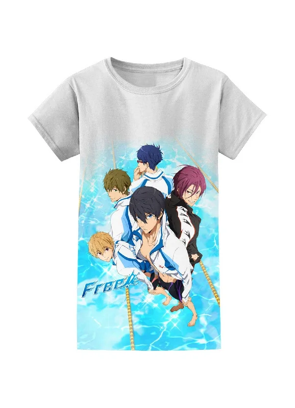 men's sporty t-shirts -Free! - Key Art 001 Jrs T-Shirt