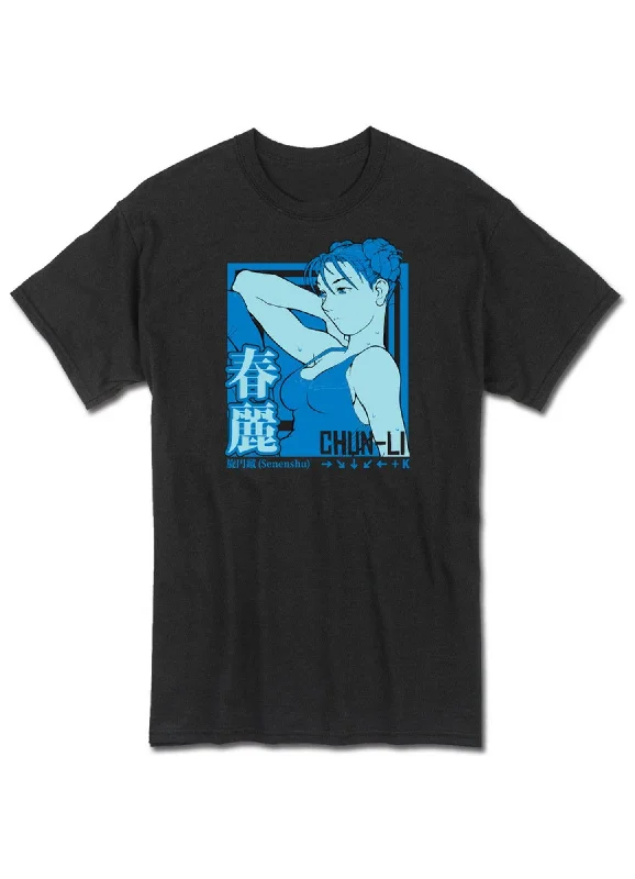 men's graphic slogan t-shirts -Street Fighter - Alpha Chun-Li T-Shirt