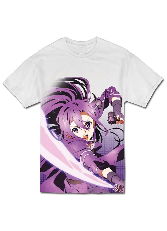 men's tie-dye t-shirts -Sword Art Online II - Female Kirito Slash Sub Men's T-Shirt