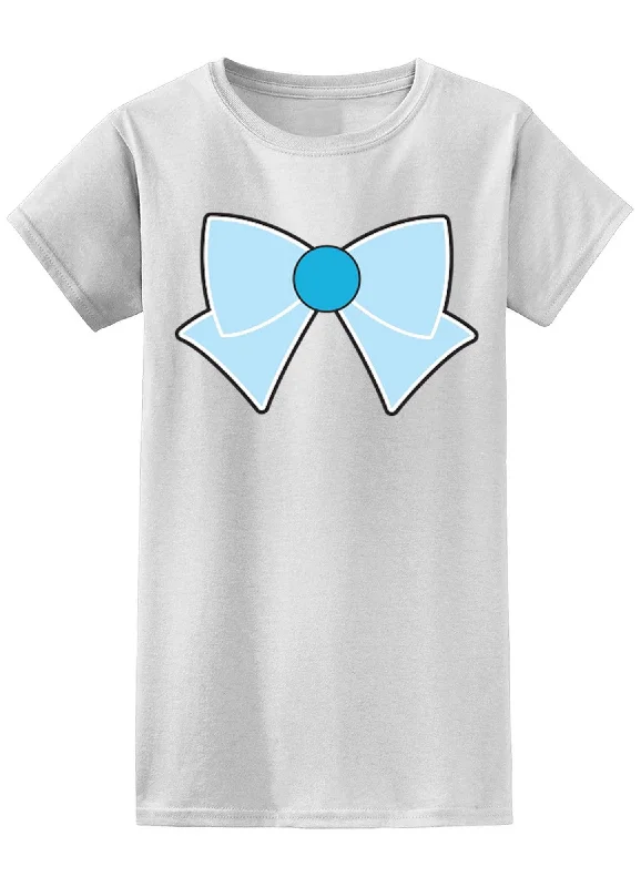 men's oversized t-shirts -Sailor Moon - Sailor Mercury Bow Jrs T-Shirt