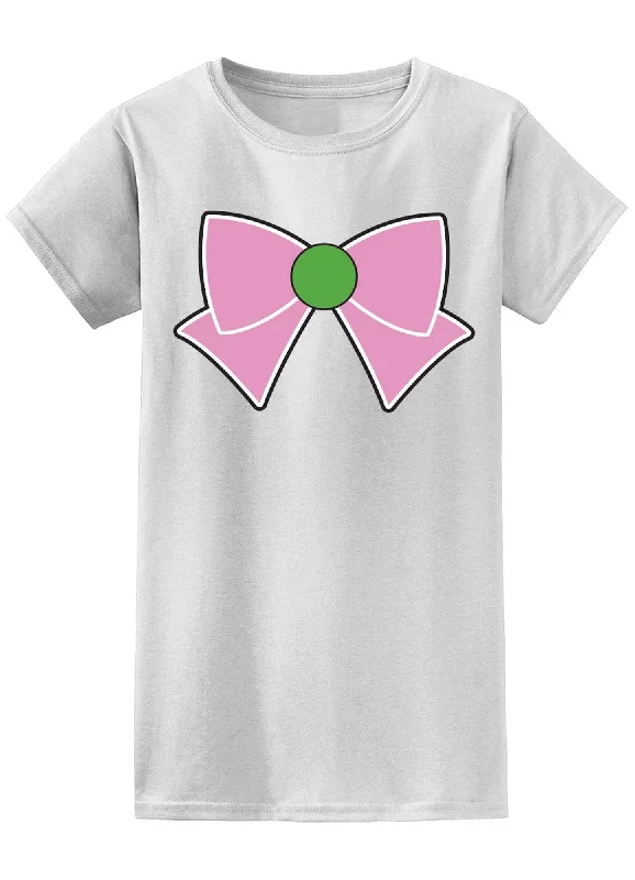 men's slim-fit casual t-shirts -Sailor Moon - Sailor Bow Jrs T-Shirt