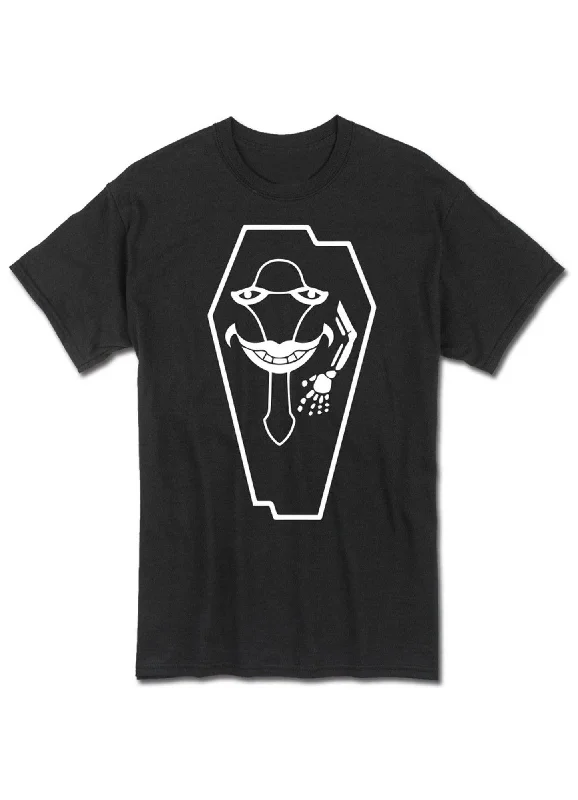 men's casual wear t-shirts -Sword Art Online - Laughing Coffin Emblem Men's T-Shirt