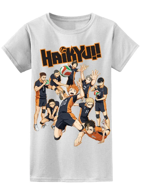 men's athletic t-shirts -Haikyu!! - Group Jrs Sublimation T-Shirt