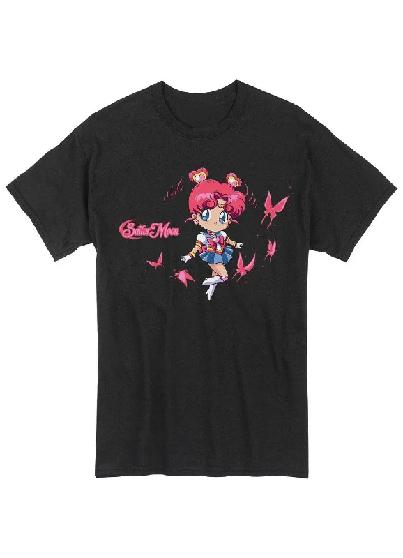 men's lightweight performance t-shirts -Sailor Moon Stars - Chibi Chibi Moon Jrs Screen Print T-Shirt