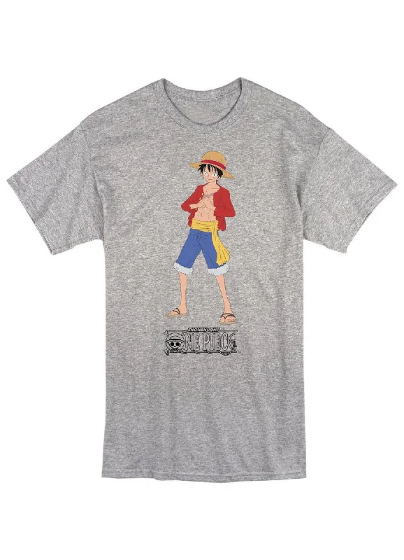 men's lightweight t-shirts -One Piece - Monkey D. Luffy Ready Men's Screened T-Shirt