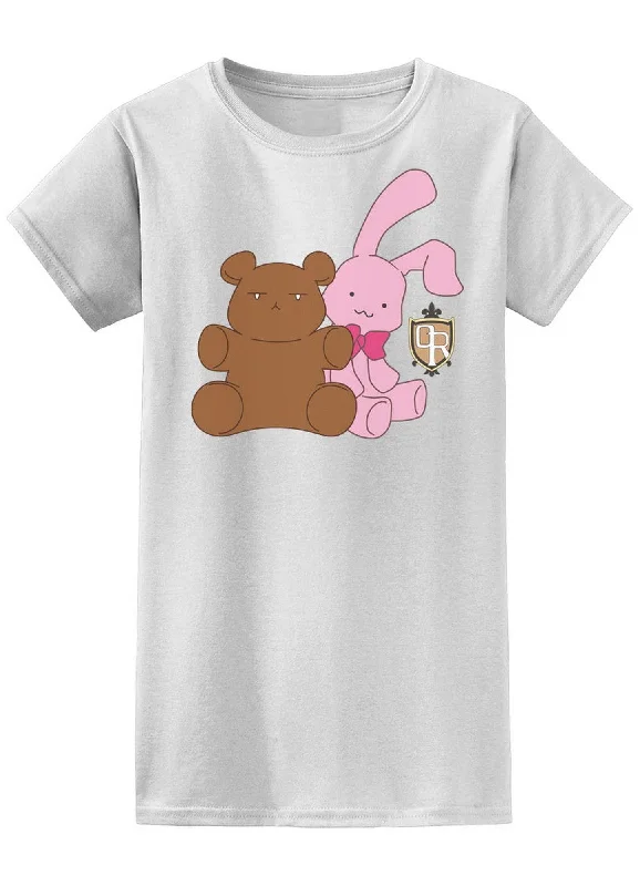 men's hooded t-shirts -Ouran High School Host Club - Bear And Bunny Jr Screen Print T-Shirt